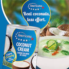 coconut cream canned americana 400ml