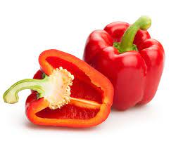 capsicum red /bell peper/sweet peper -imp xkg