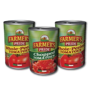 Farmers pride chopped tomatoes 400g