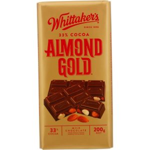 Whittakers Almond Gold Block 250g Chocolate